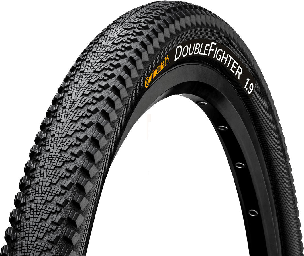 Continental Buitenband DoubleFighter III 26 x 1.90 50-559 zwart met reflectie