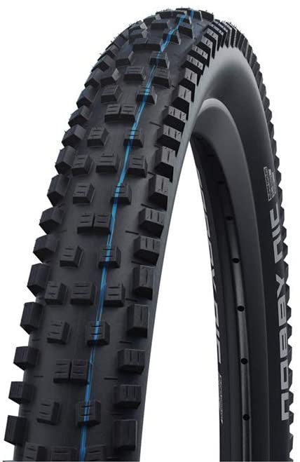 Sammenleggbar bånd Schwalbe Nobby Nic Super Ground 26 x 2,40 62-559 mm - svart