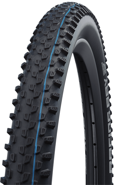 Zložljivi pas Schwalbe Racing Ray Performance 27,5 x 2,25 57-584 mm - črna