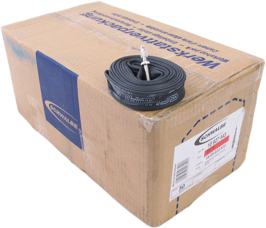 Schwalbe Workshop packaging inner tube 28 inch SV15 (P50)