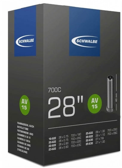 Schwalbe Innenrohr AV15 28 SMAL 18 28-622 22 25-630