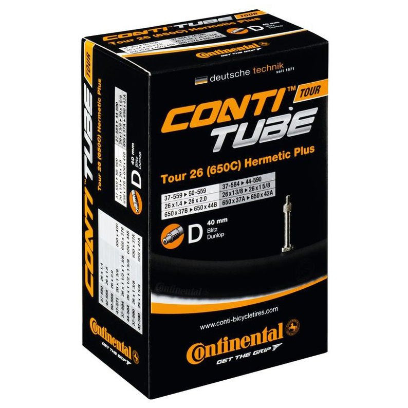 Continental Inner Tube HV DV 26 Hermetic Plus 37 50-559