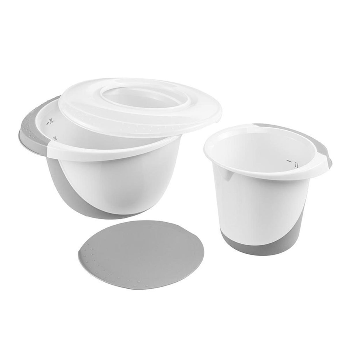 Keeper Mëschbehälter Set 1,5+3,5l wäissgro