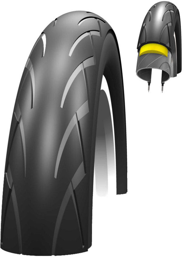 Schwalbe Tire 12x1,75 (47-203) Kid Plus Black