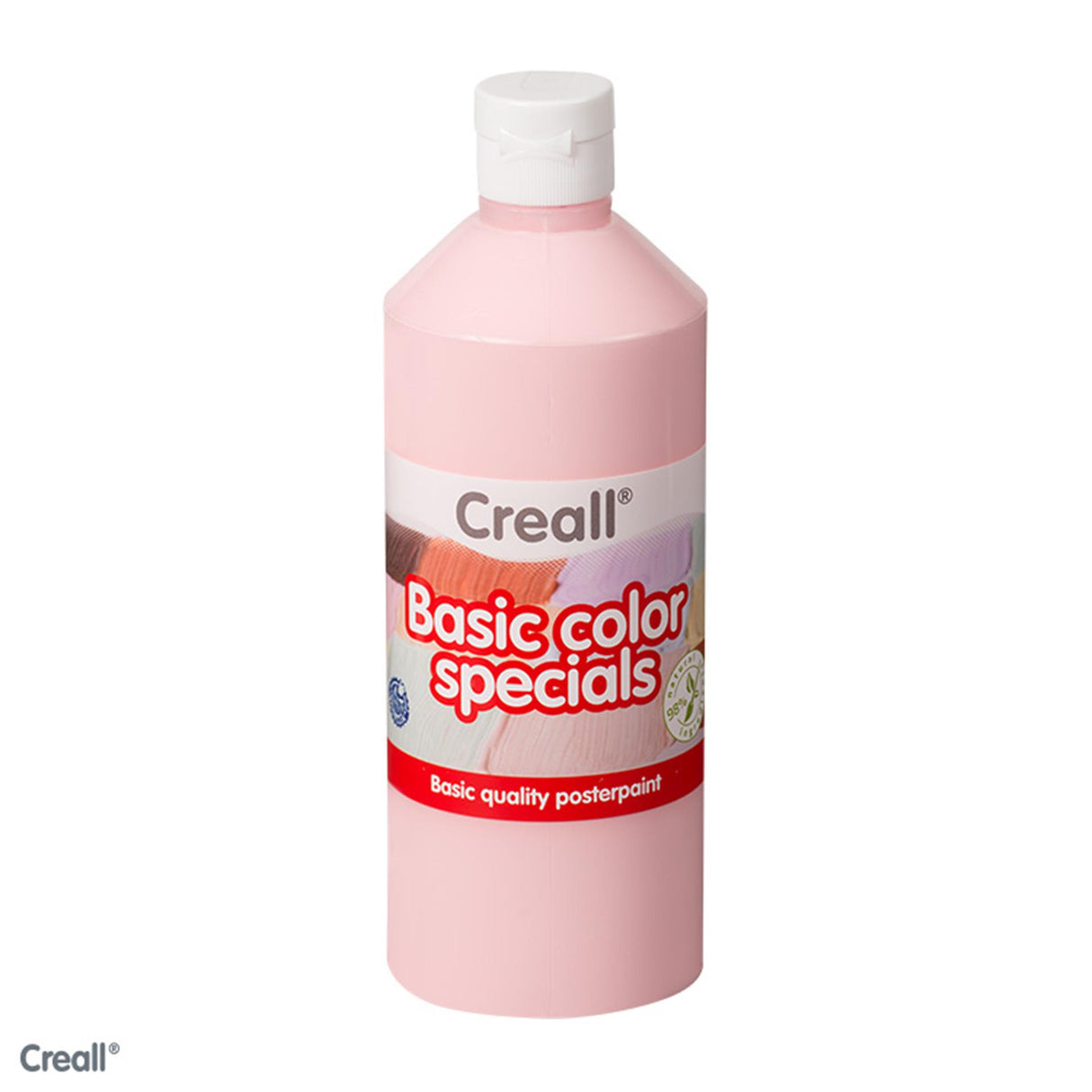Creall school paint pastel red, 500 ml