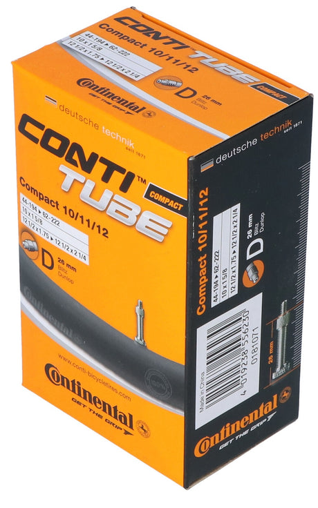 Continental Binnenband dv1 compact 10 11 12 inch 44 62-222 doosje