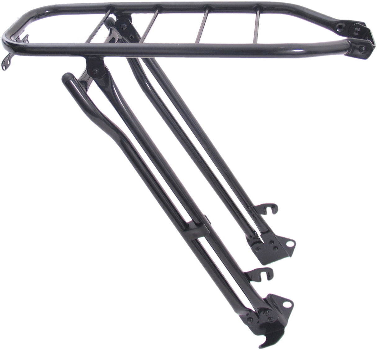 Gazelle Achterdrager 28 66cm with folding stand Black