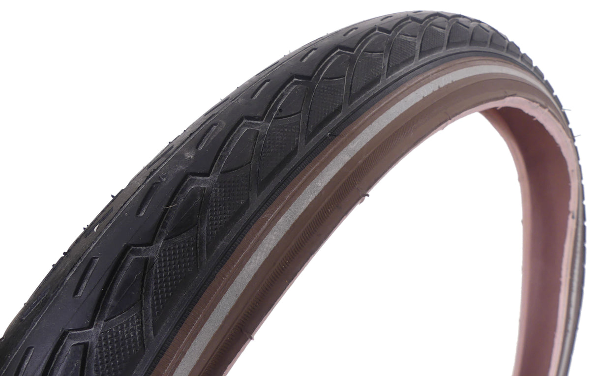 Deli Tire Tire Tire 20 x 1,75 47-406 Černá hnědá s odrazem