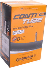 Tour de tube intérieur continental DV19 large 28 pouces 47 62-622 DV 40 mm