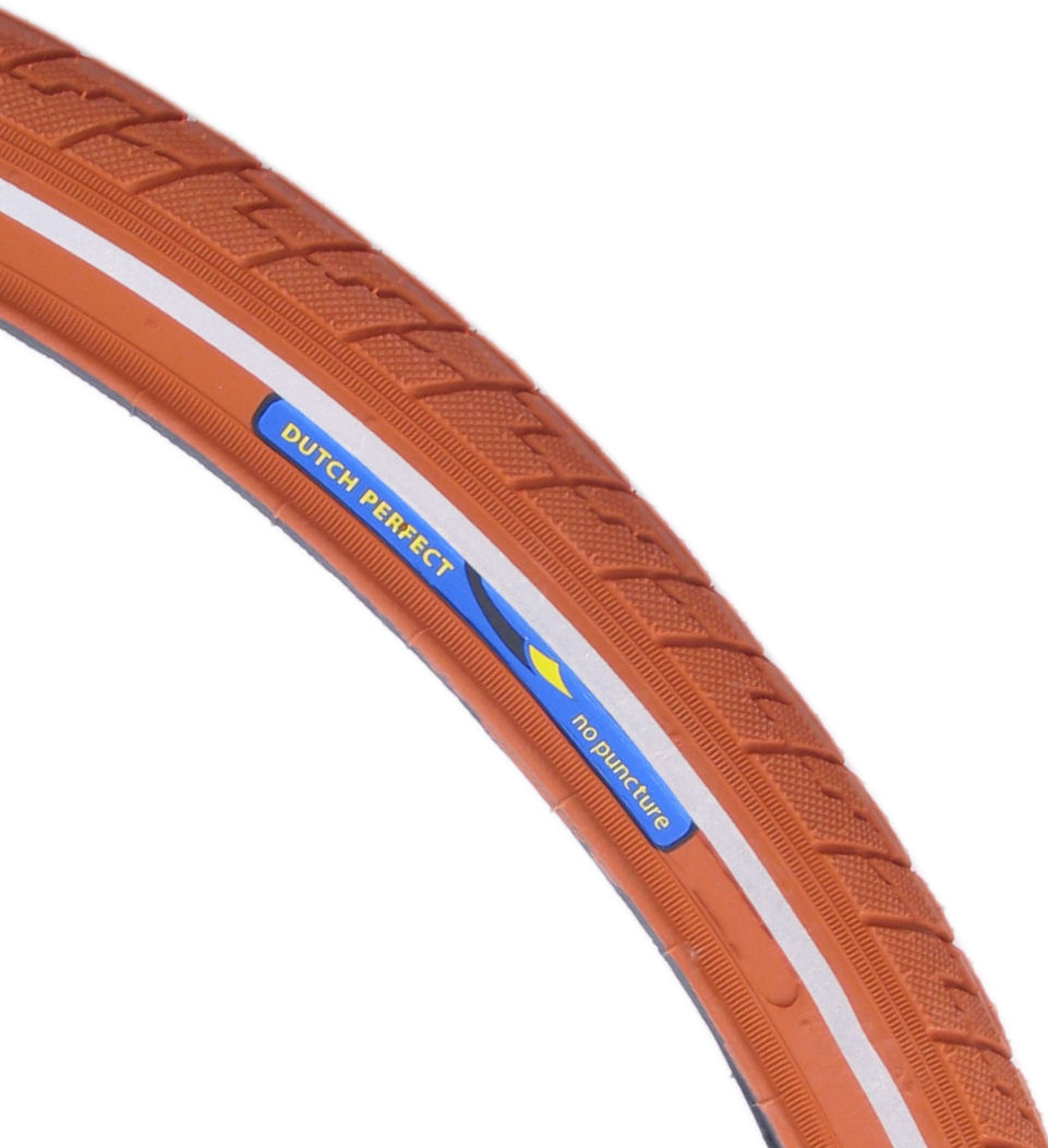 Dutchperfect Tire Dutch Perfect 28 x 1,40 40-622 mm Antireak Brown z odbiciem