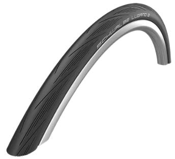 Klappend Band Schwalbe Lugano 2 k-garard 28 x 1,00 25-622 mm-schwaarz