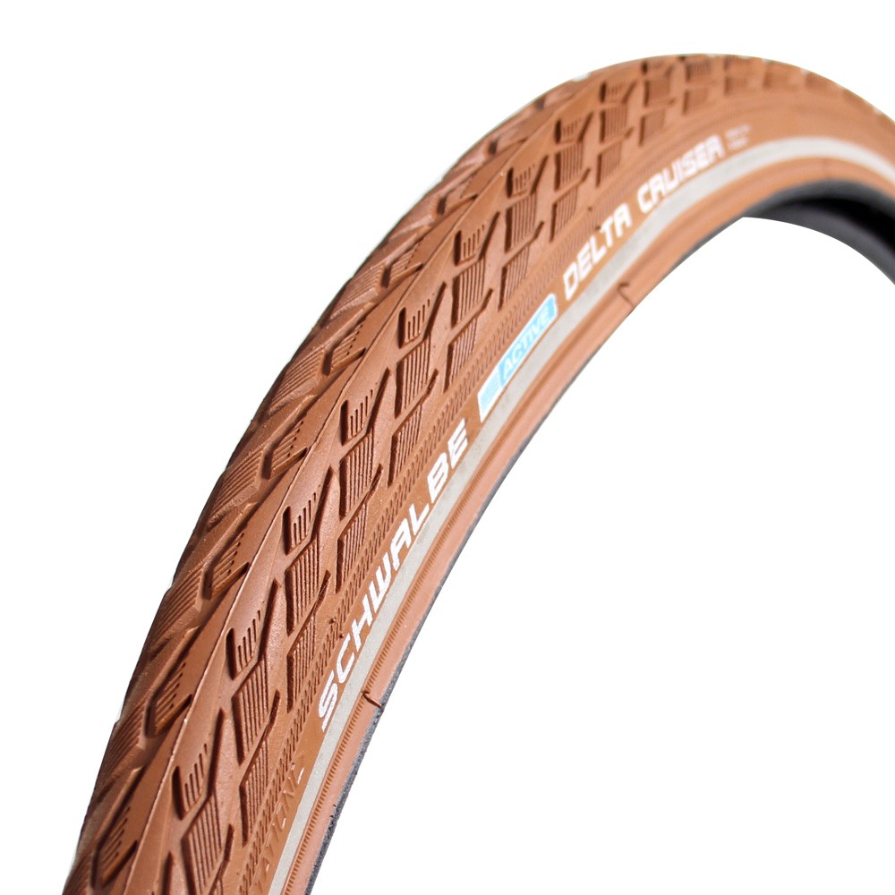 Schwalbe Buitenband 28x1 5 8x1 3 8 (37-622) cruiser bruin reflex