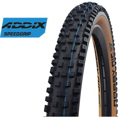 Schwalbe Vouwband Nobby Nic Evo Super Ground 29 x 2.40 62-622 bronze sidewall