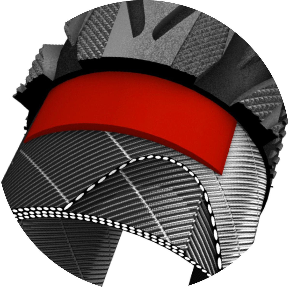 Impac BigPac (według schwalbe) Turs (przeciwnik) czarny z odbiciem 28x2.0, Etro 50-622