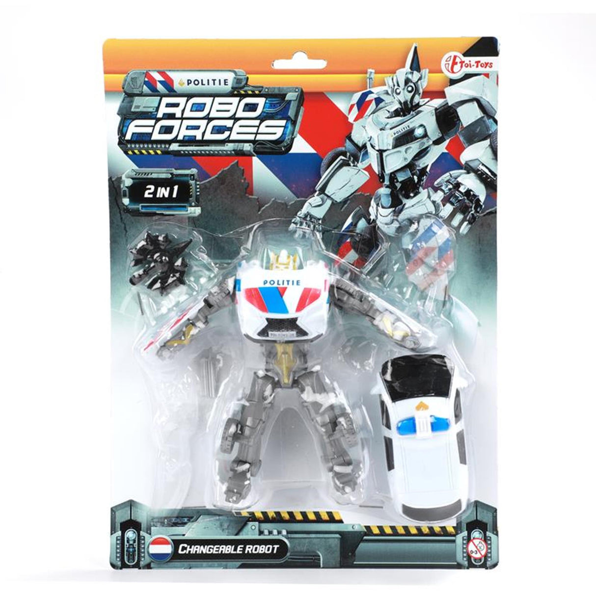 Roboforces Change robot rendőrautó