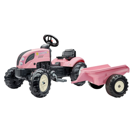 Falk Falk Tractor Country Farmer Set Pink 2+