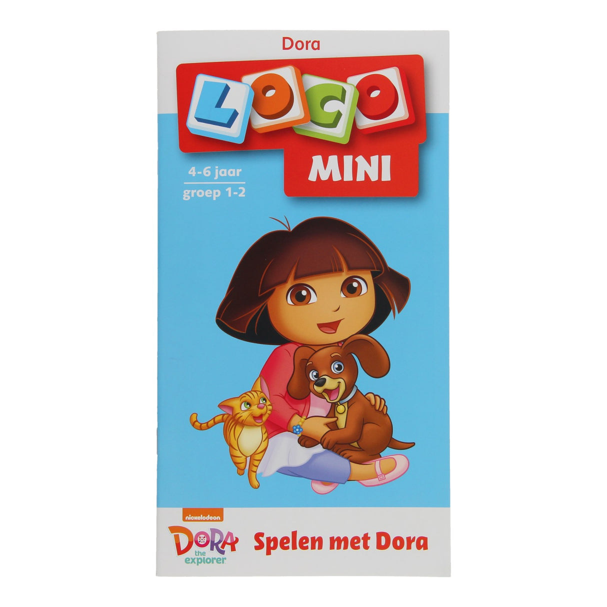 Mini loko-spillt mat Dora Grupp 1-2 (4-6 Joer.)