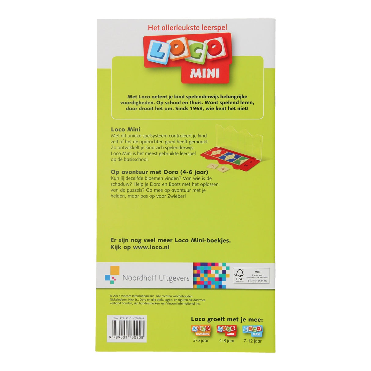 Loco Mini - Dora's Adventure Group 1-2 (4-6 yrs.)