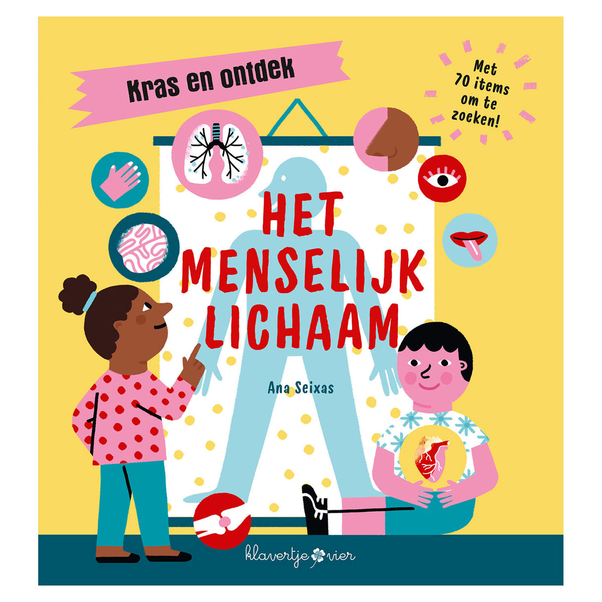 Boek Specials Nederland BV Kras en Ontdek Het Menselijk Lichaam