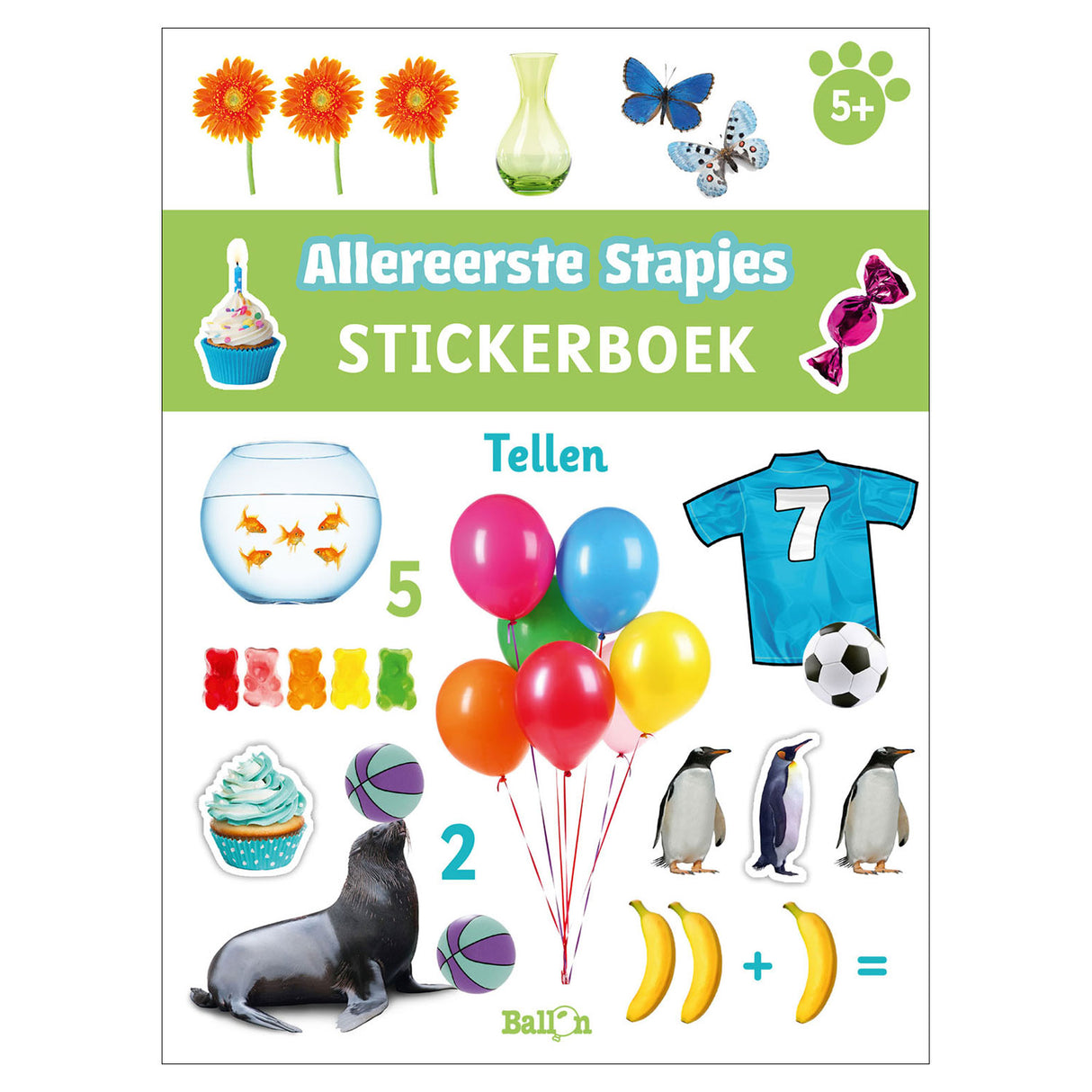 Standard publisher very first steps sticker book - counting