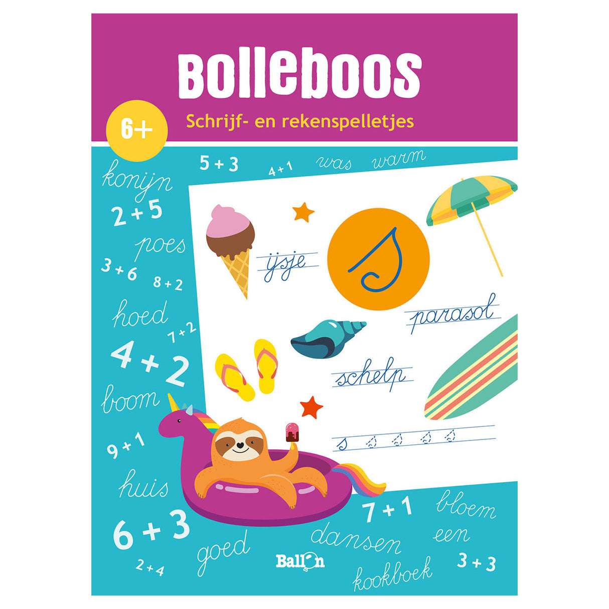 Bolleboos de editora padrão - jogos de escrita e matemática (6+)