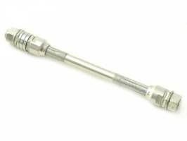 Rear axle for 7 speed freewheel hub 38 wire 178mm length