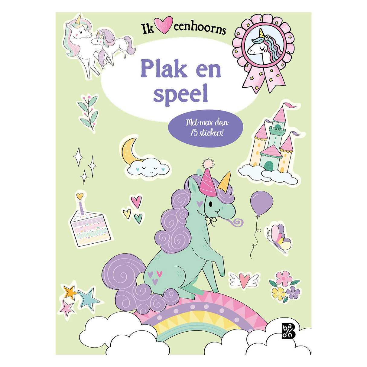 Standard-Publisher-Einhörner-Spielbuch mit Aufklebern
