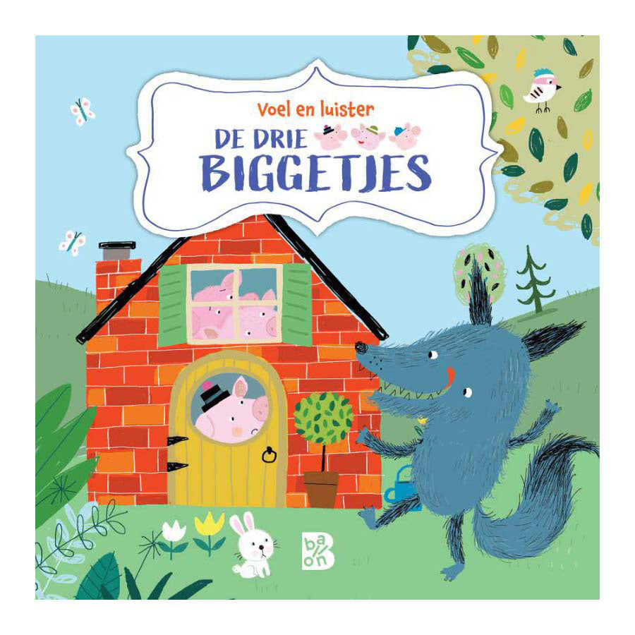 Wins holland tactile sounds book - the three little pigs