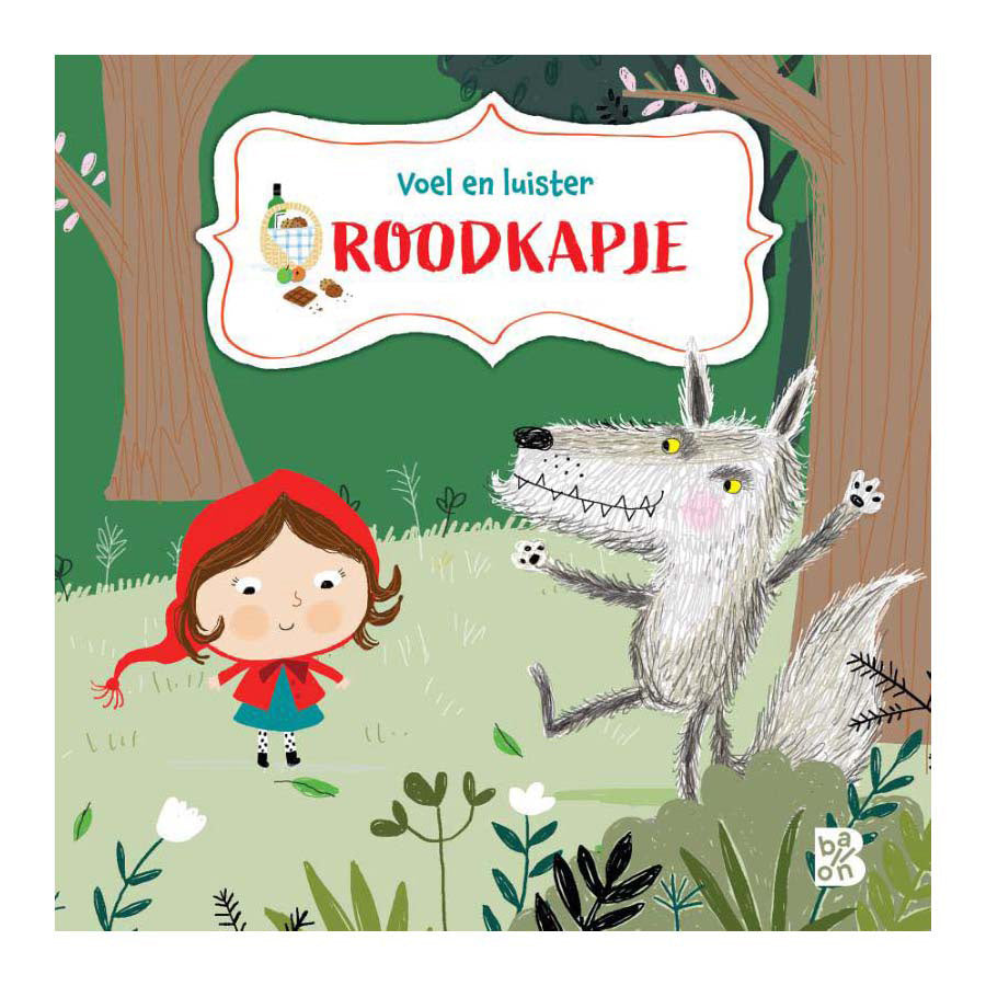 Wins holland tactile sounds book - little red riding hood