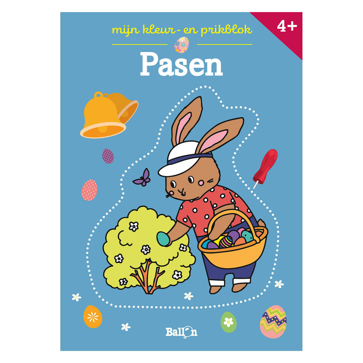 Easter: coloring and pin block