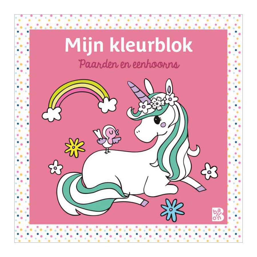 Standard publisher my color block - horses and unicorns