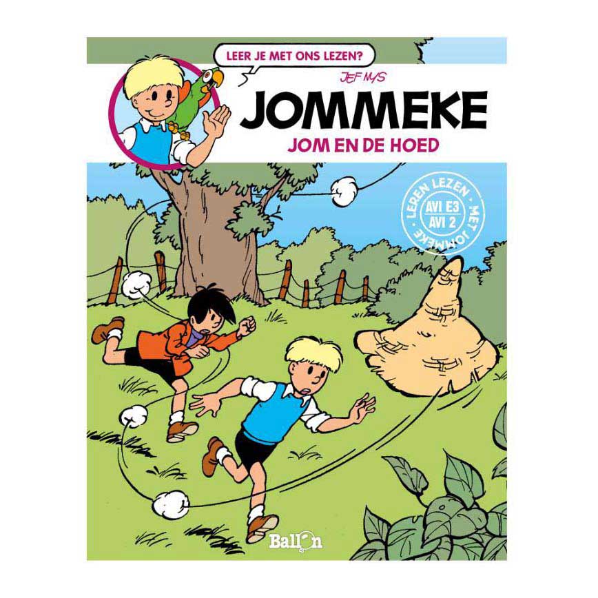 Standardowy wydawca jommeke - jom en de hat - avi e3