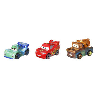 Mattel bilar disney mini racers 3-pack sortiment