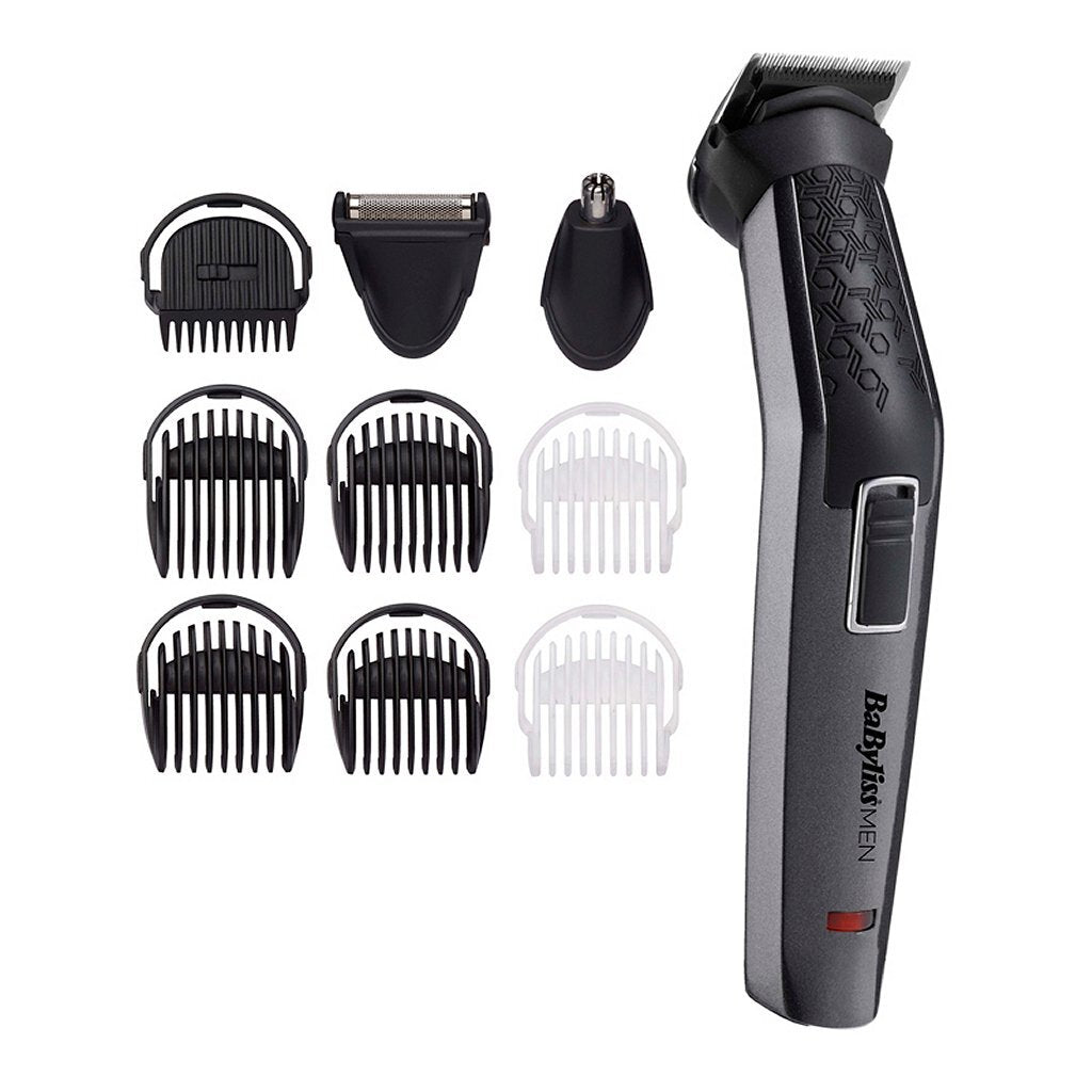 Babyliss Babyliss MT727E Carbon Titanium 10in1 Multi Trimmer črno srebro