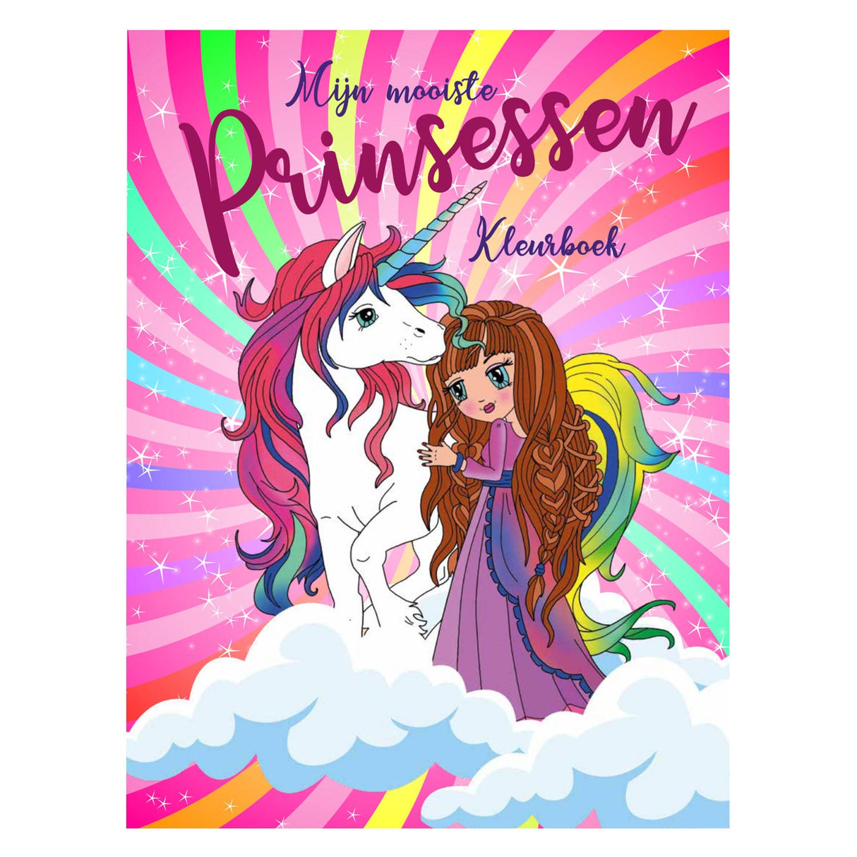 Mon plus beau livre de coloriage de princesses, 96pag.