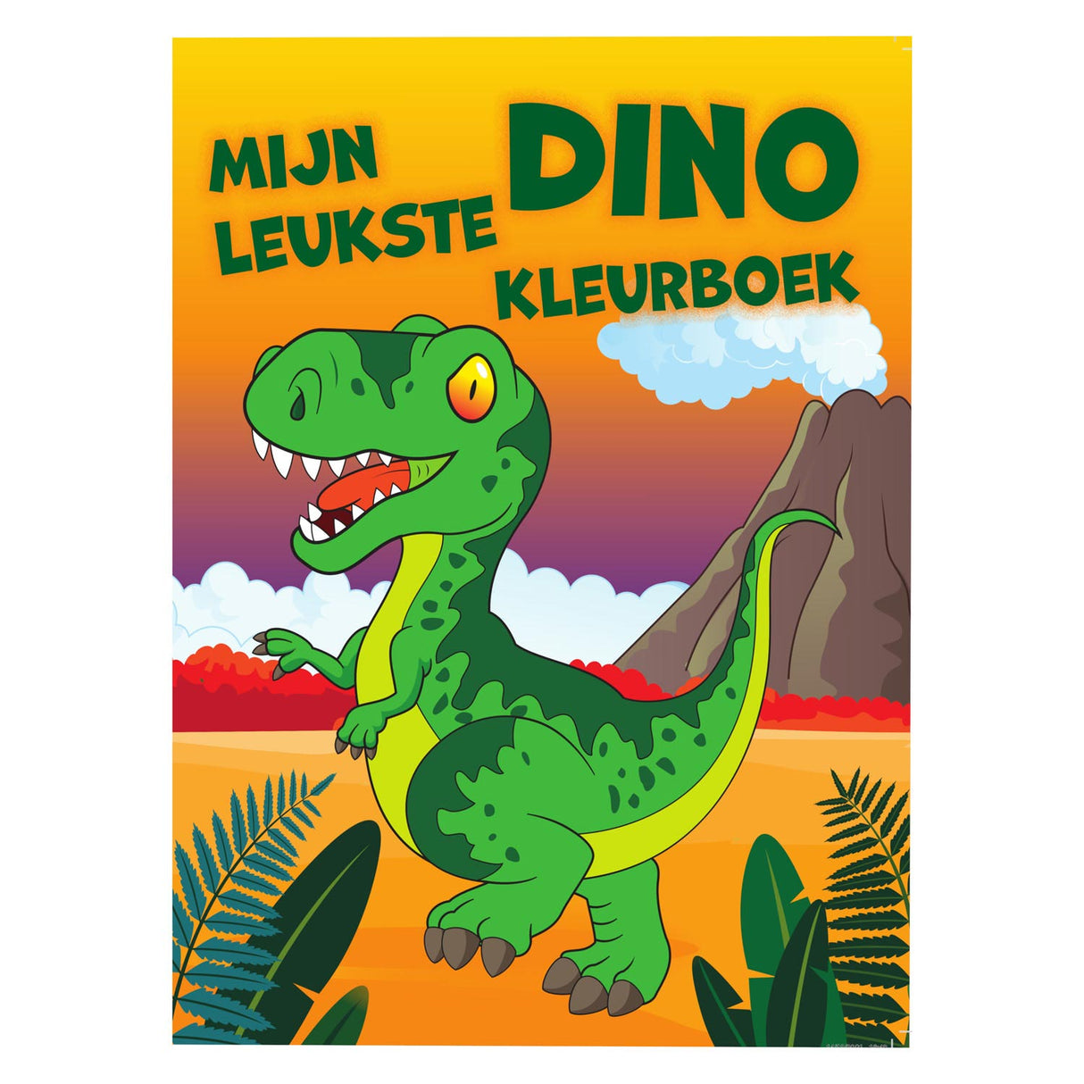 Mi mejor libro para colorear de dino, 48pag.