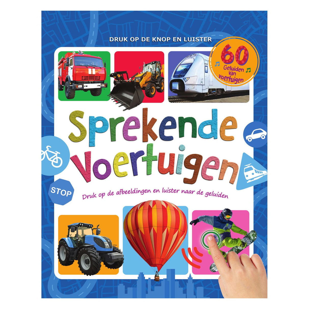 Mondikaarten Geluidenboek Sprekende Voertuigen