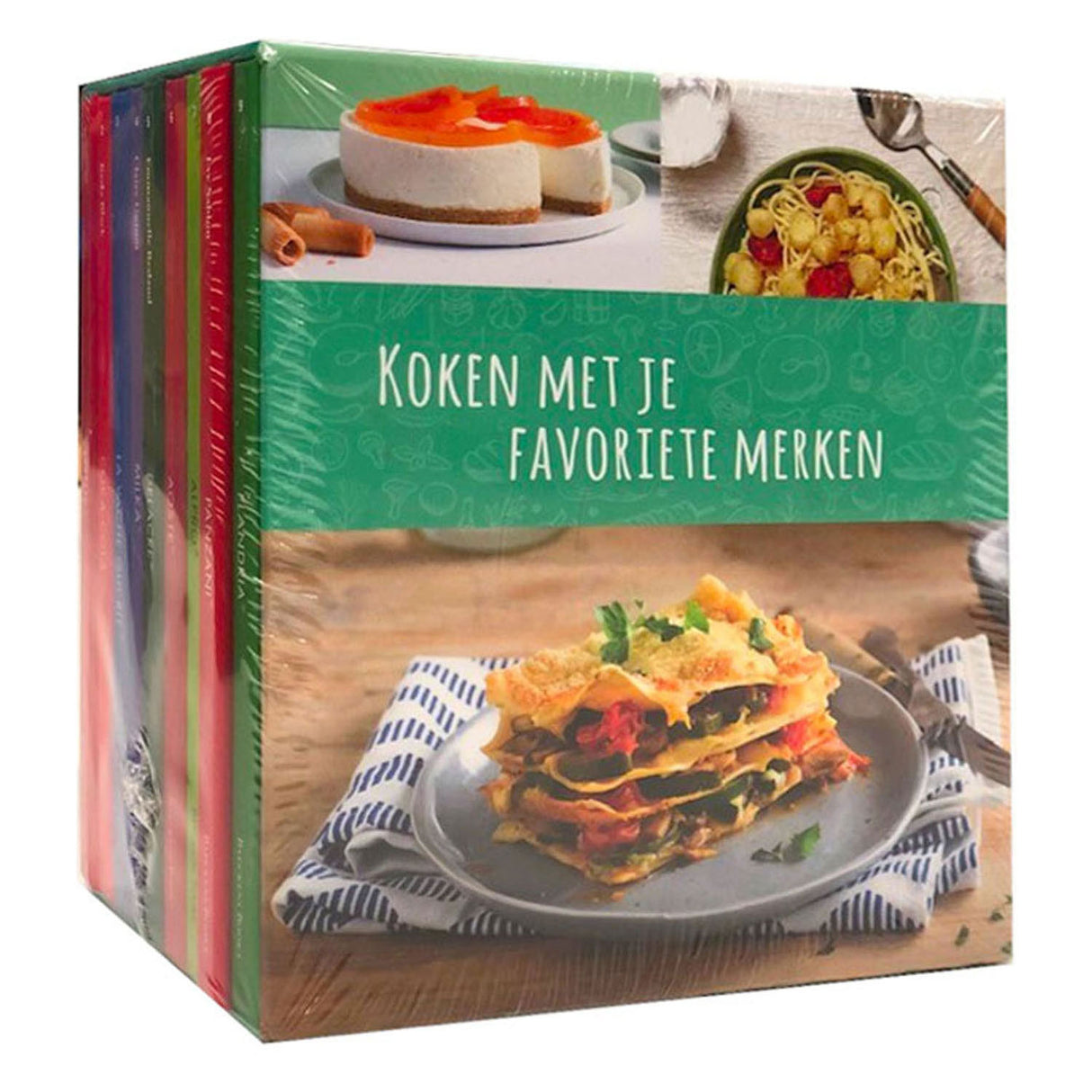 Mëndlech Kaarte Box kachen mat Äre Liiblingsraken, 9 Booklets