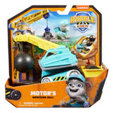 Rubble crew - motor's wrecking ball toy car with figure and movable parts - paw patrol toy