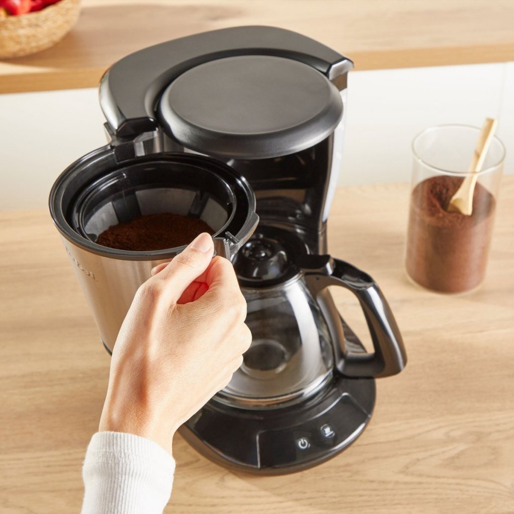 Tefal subito stainless steel coffee maker 1.25l