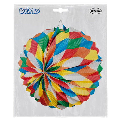 Papír ballon lámpa ø22cm