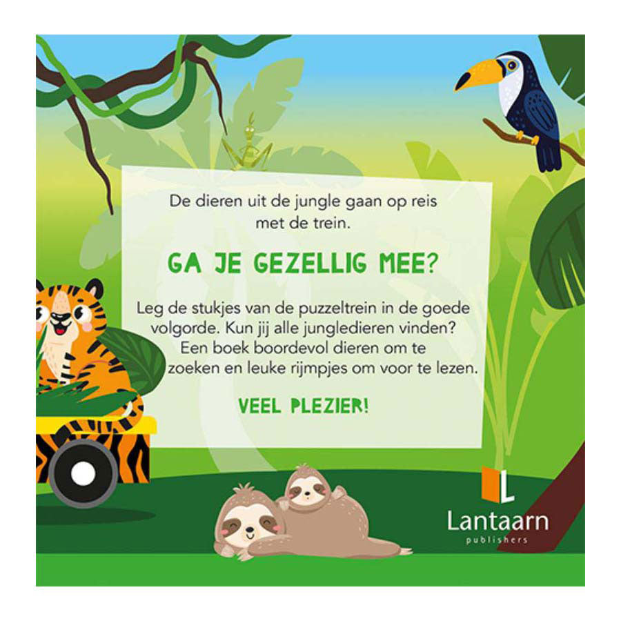 Lantern Editeuren Buch a Puzzel Zuch jungle
