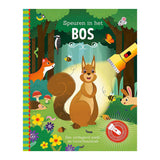 Lantern publishers search the forest search book with cardboard flashlight