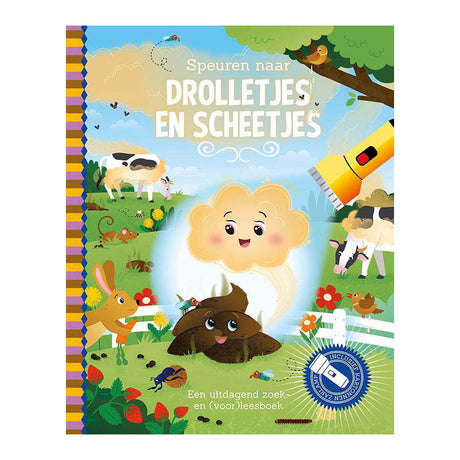 Lantern publishers search for turds and farts search book with cardboard flashlight