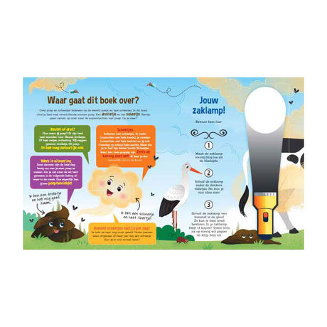 Lantern publishers search for turds and farts search book with cardboard flashlight