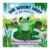 Lantern publishers who lives here? in nature flap book