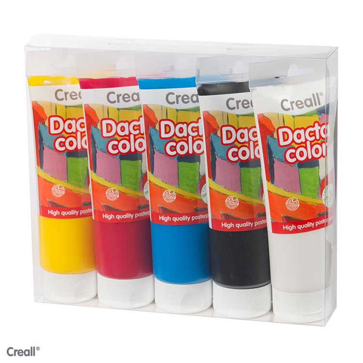 Creall dactacolor 5 tubes of 250 ml