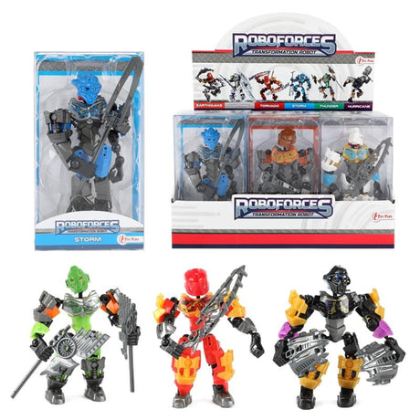 Toi-toys toi igrače roboforces gradbeni robot 'bojevnik'