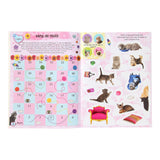 Animal Friends Pussies Sticking Activities Livre