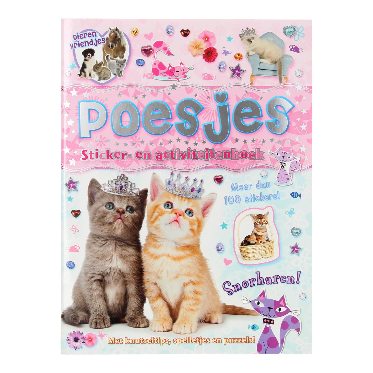 Animal Friends Pussies Sticking Activities Livre